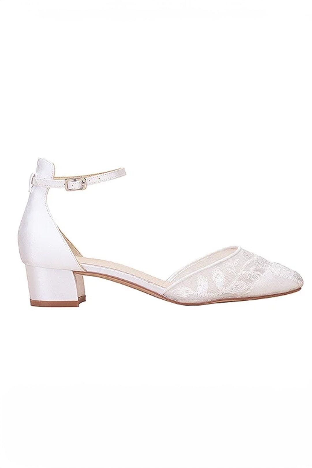 Verzierte Brautschuhe  – London Ivory Lace | The Perfect Bridal Company