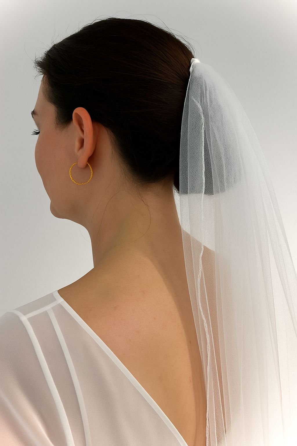 Waltz Length Tulle Veil