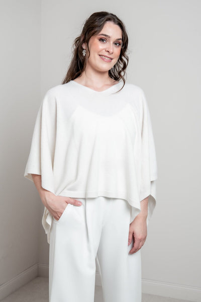 Weiches Braut Cape aus Kaschmir – Noomi