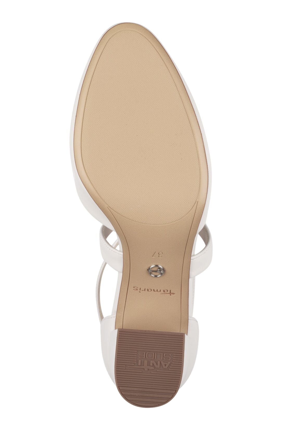 White Cross Strap Bridal Shoes – Tamaris – noni