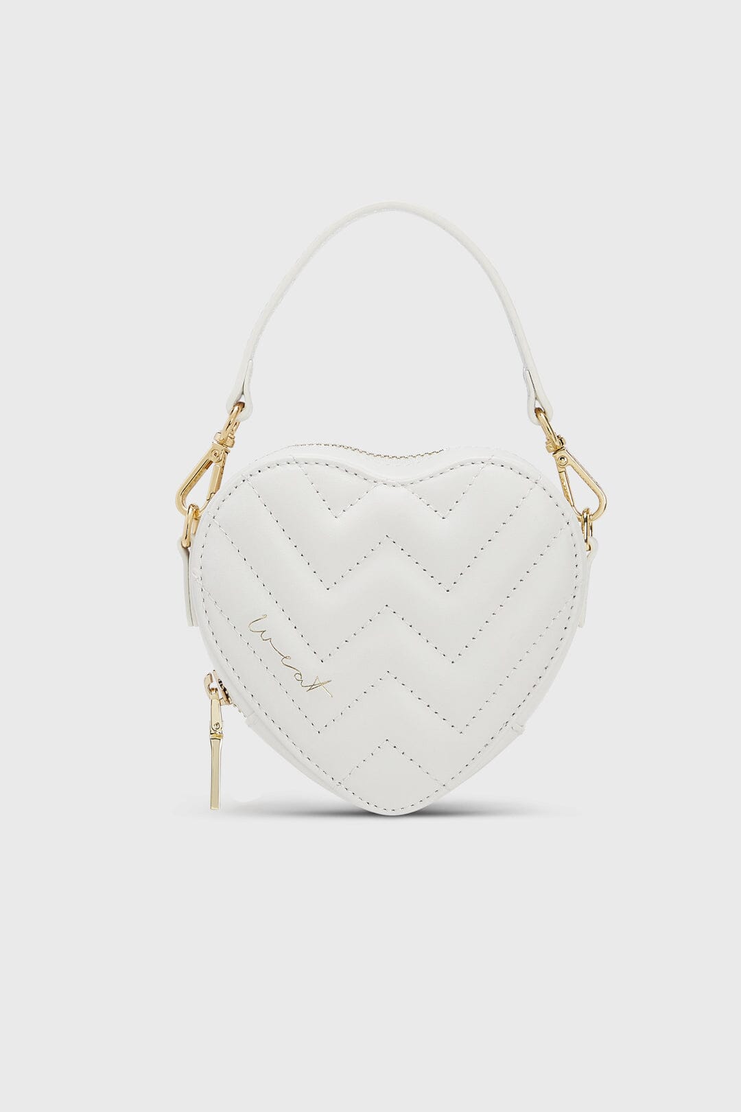 Weiße Herztasche – Mini Heart Bag Coconut | Weat