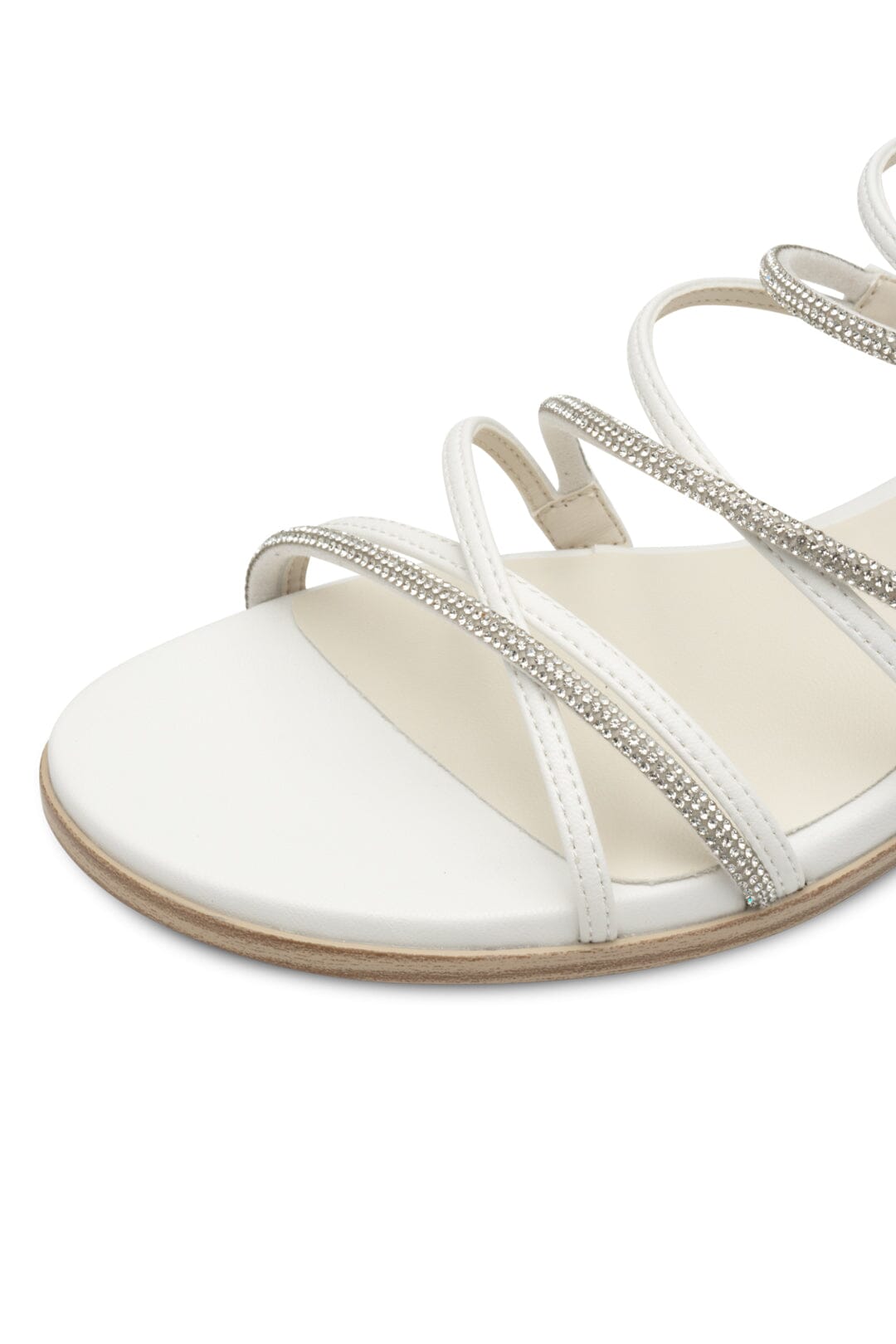 White Embellished Sandals – Tamaris - Main Image