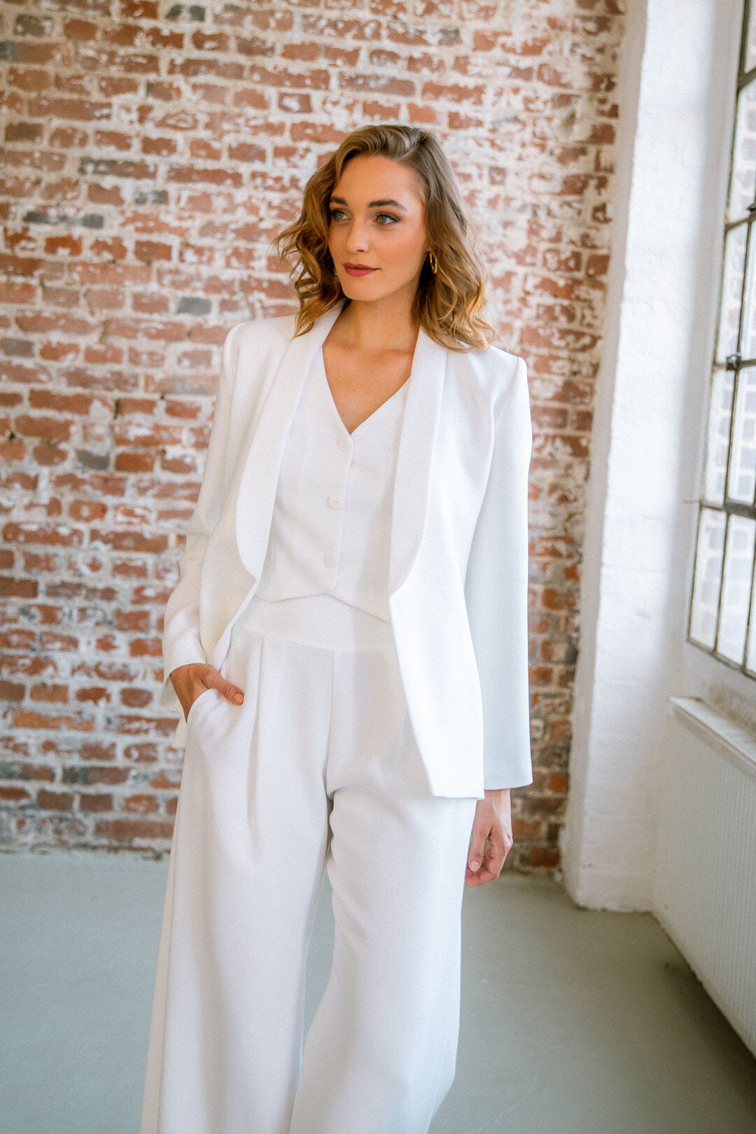 Weste in Ivory – Nyra noni Selected