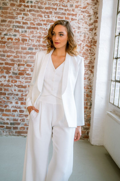 Weste in Ivory – Nyra noni Selected