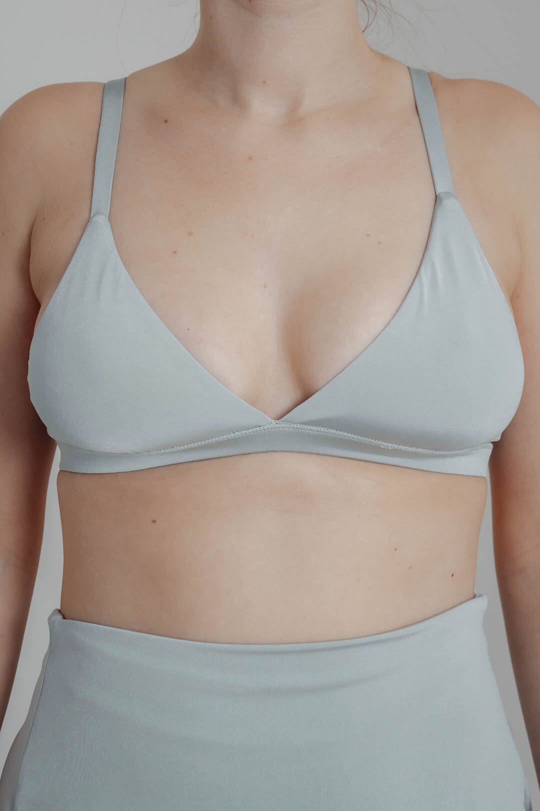 Grünes Bustier – Bralette Sage