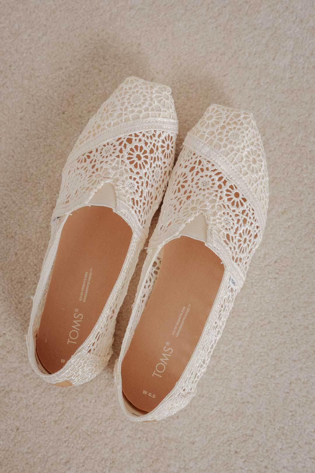 Crochet toms on sale