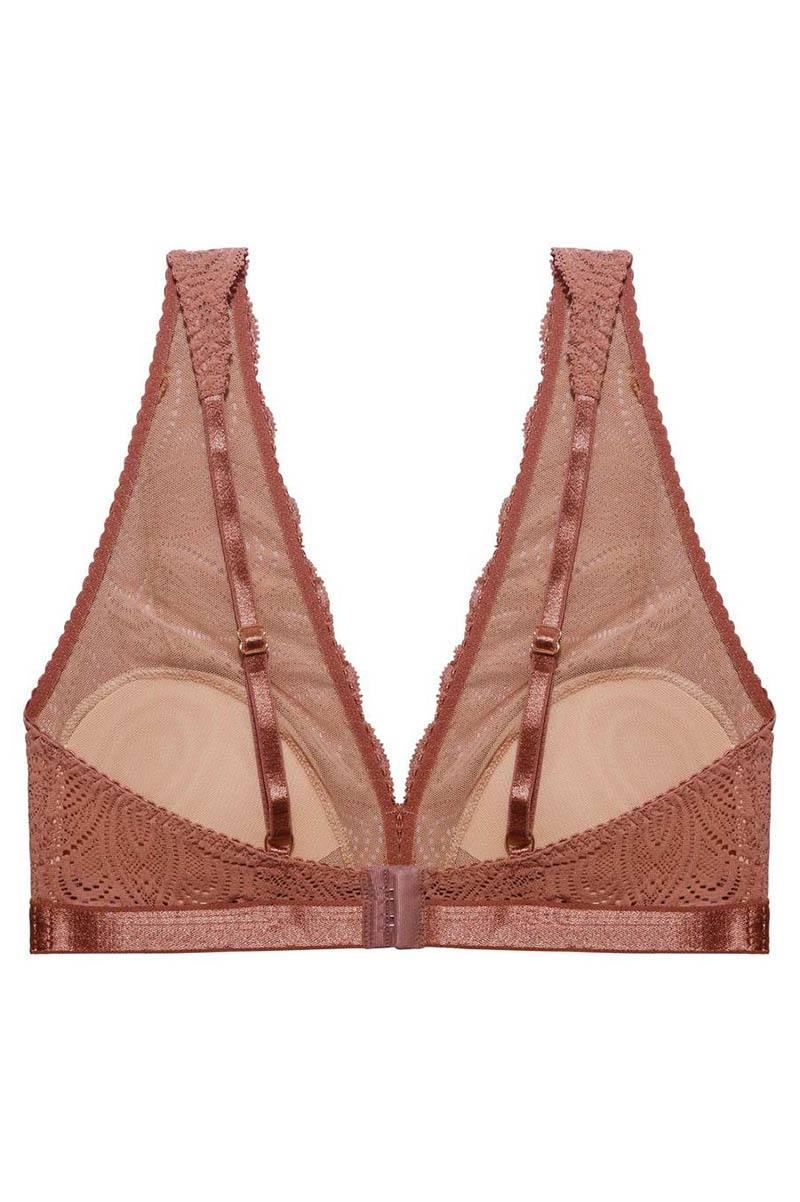 BH mit breiten Trägern und Muschelsaum - Luna High Apex Bra