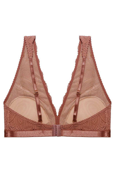 BH mit breiten Trägern und Muschelsaum - Luna High Apex Bra