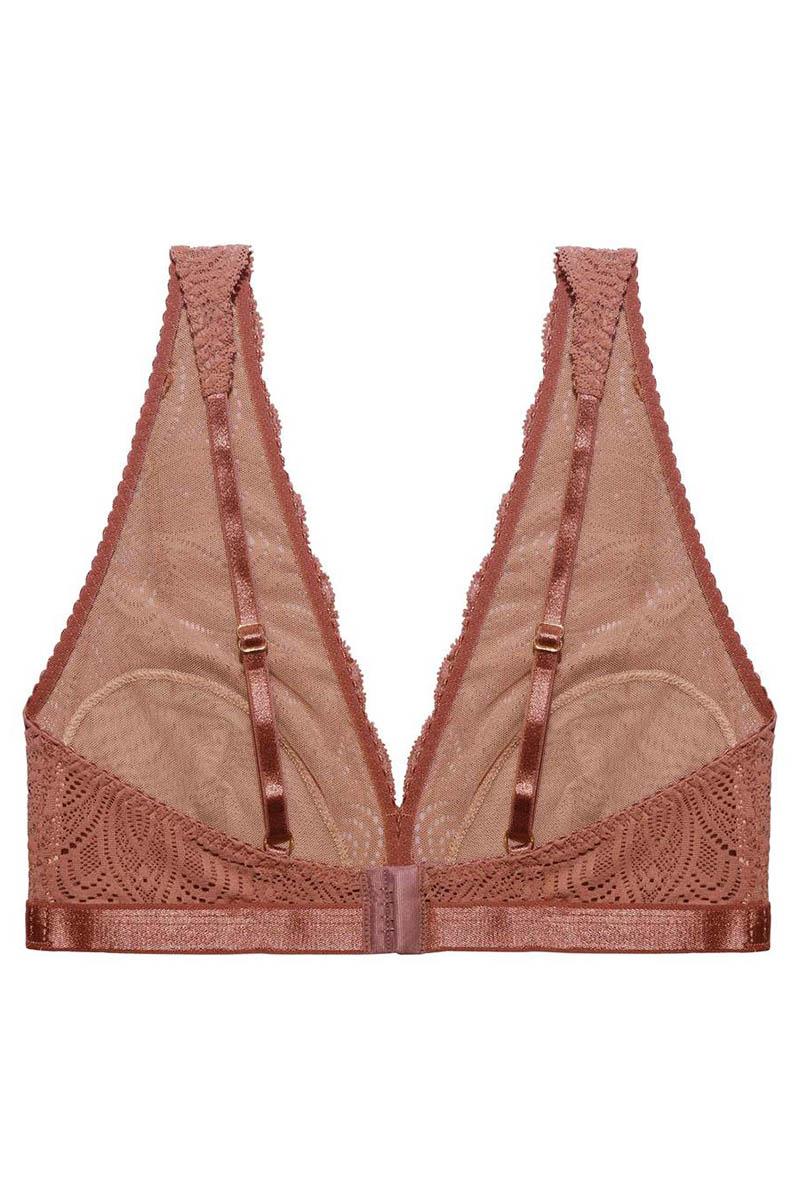 BH mit breiten Trägern und Muschelsaum - Luna High Apex Bra