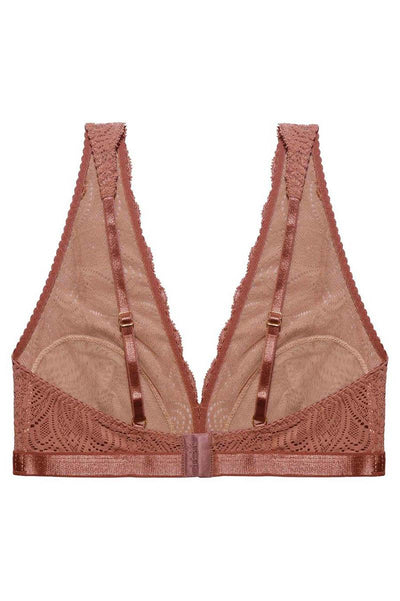 BH mit breiten Trägern und Muschelsaum - Luna High Apex Bra