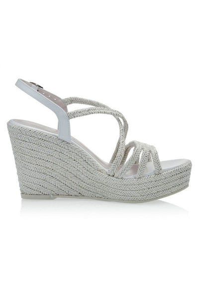 Bohemian Espadrilles - Quinty Perle Braided