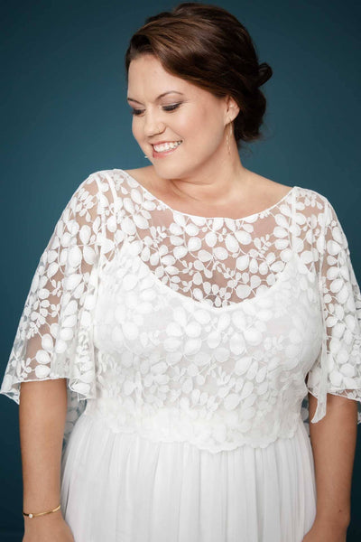 Plus Size Top aus Botanikspitze – Lucy noni Curvy Outlet