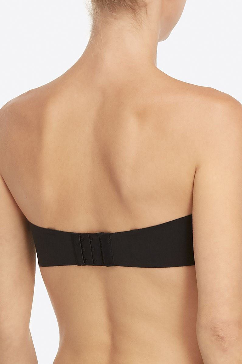 Up For Anything Strapless, BH in Schwarz für trägerlose Braut Outfits - SPANX, Rückenansicht