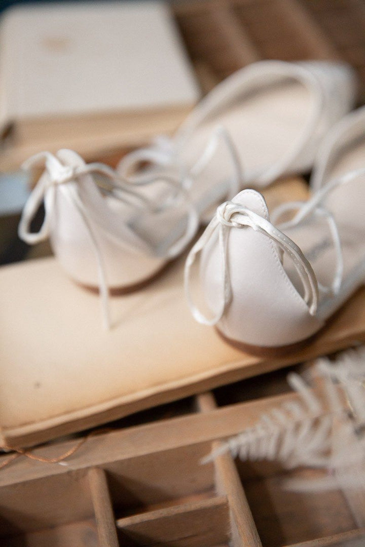 Alençon Lace Bridal Ballerinas - Alicia Ivory | Bella Belle Alençon Lace Bridal Ballerinas - Alicia Ivory | Bella Belle
