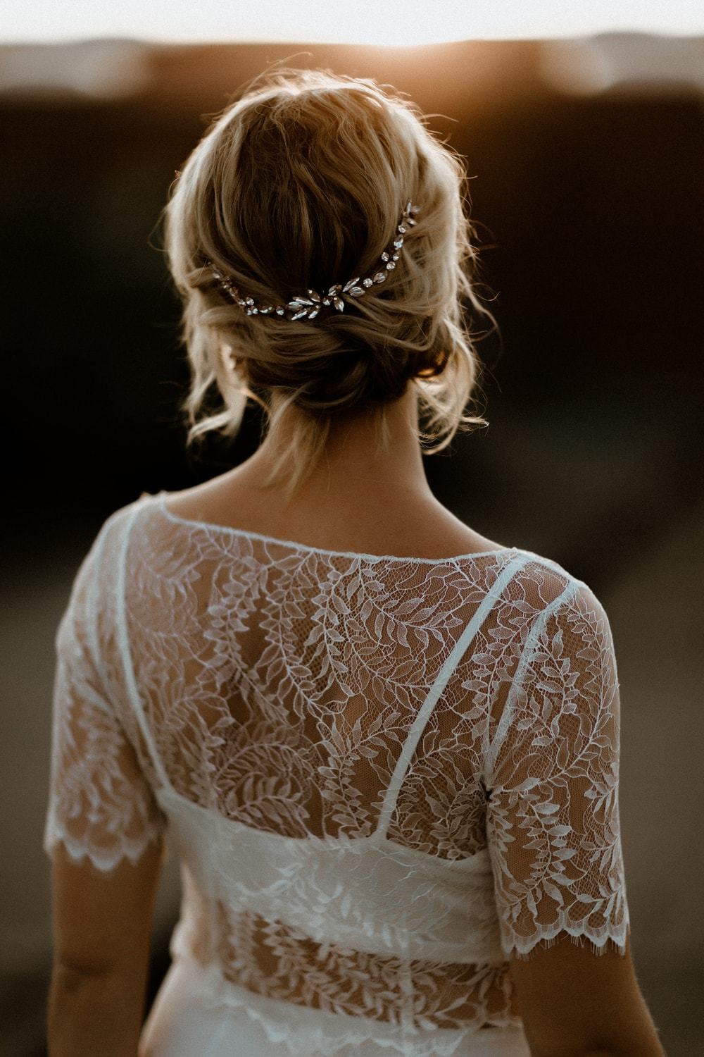 Strass Haarschmuck, Tiara, Diadem für die Hochzeit 