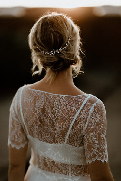 Strass Haarschmuck, Tiara, Diadem für die Hochzeit 