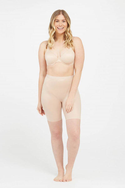 Thinstincts® 2.0 Mid-Thigh Short, Shapewear-Shorts - SPANX in Beige