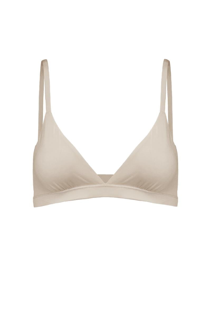 Cremefarbenes Bustier – Bralette Oyster