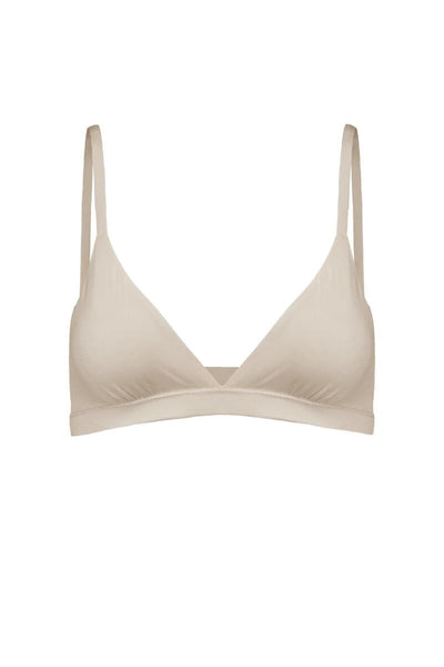 Cremefarbenes Bustier – Bralette Oyster