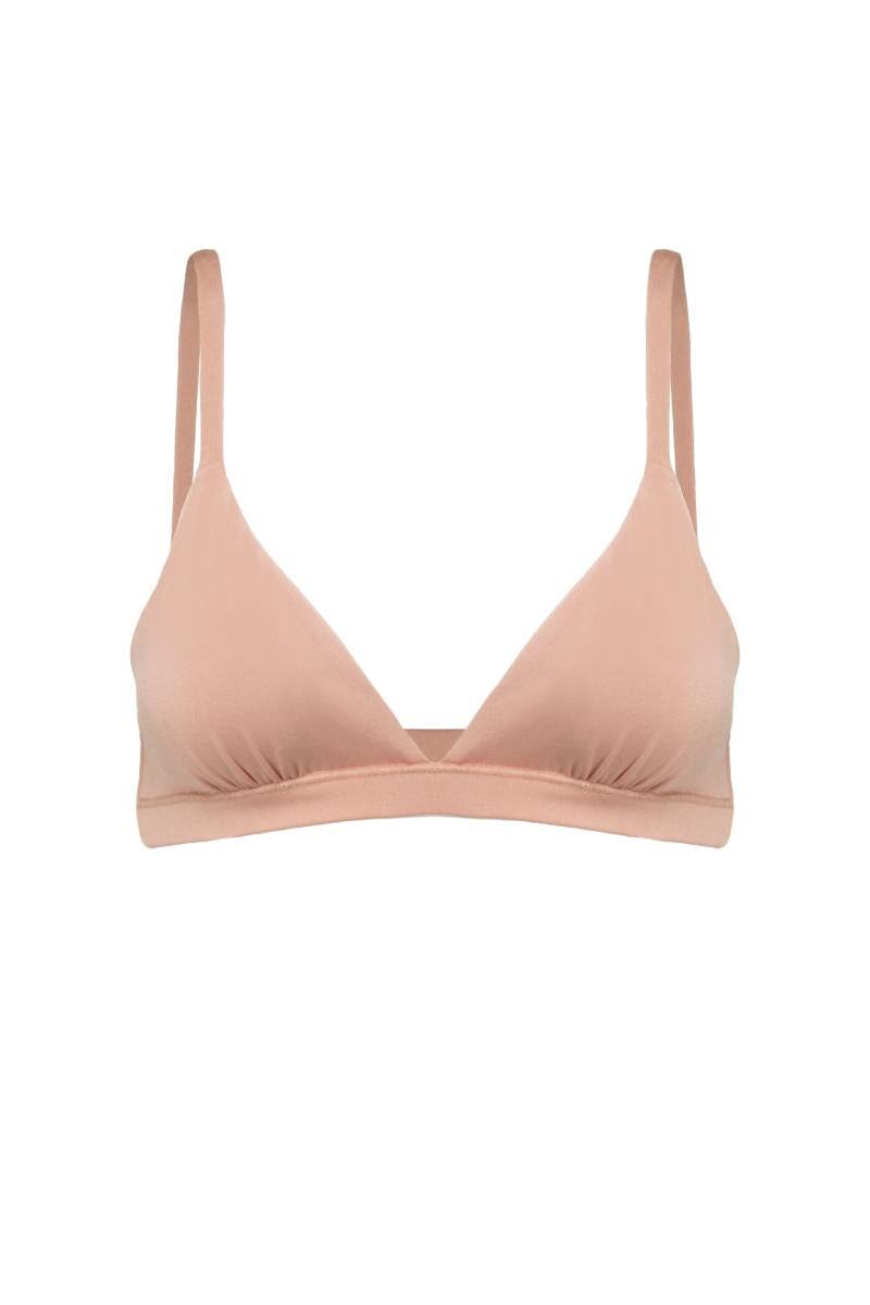 Nudefarbenes Bustier – Bralette Rosewood