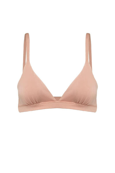 Nudefarbenes Bustier – Bralette Rosewood