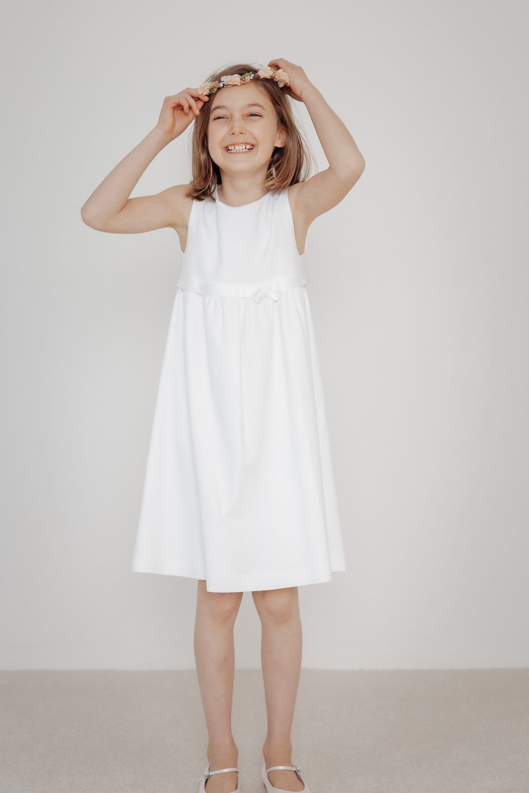 Süßes Kleid für Blumenmädchen - Nelli Ivory